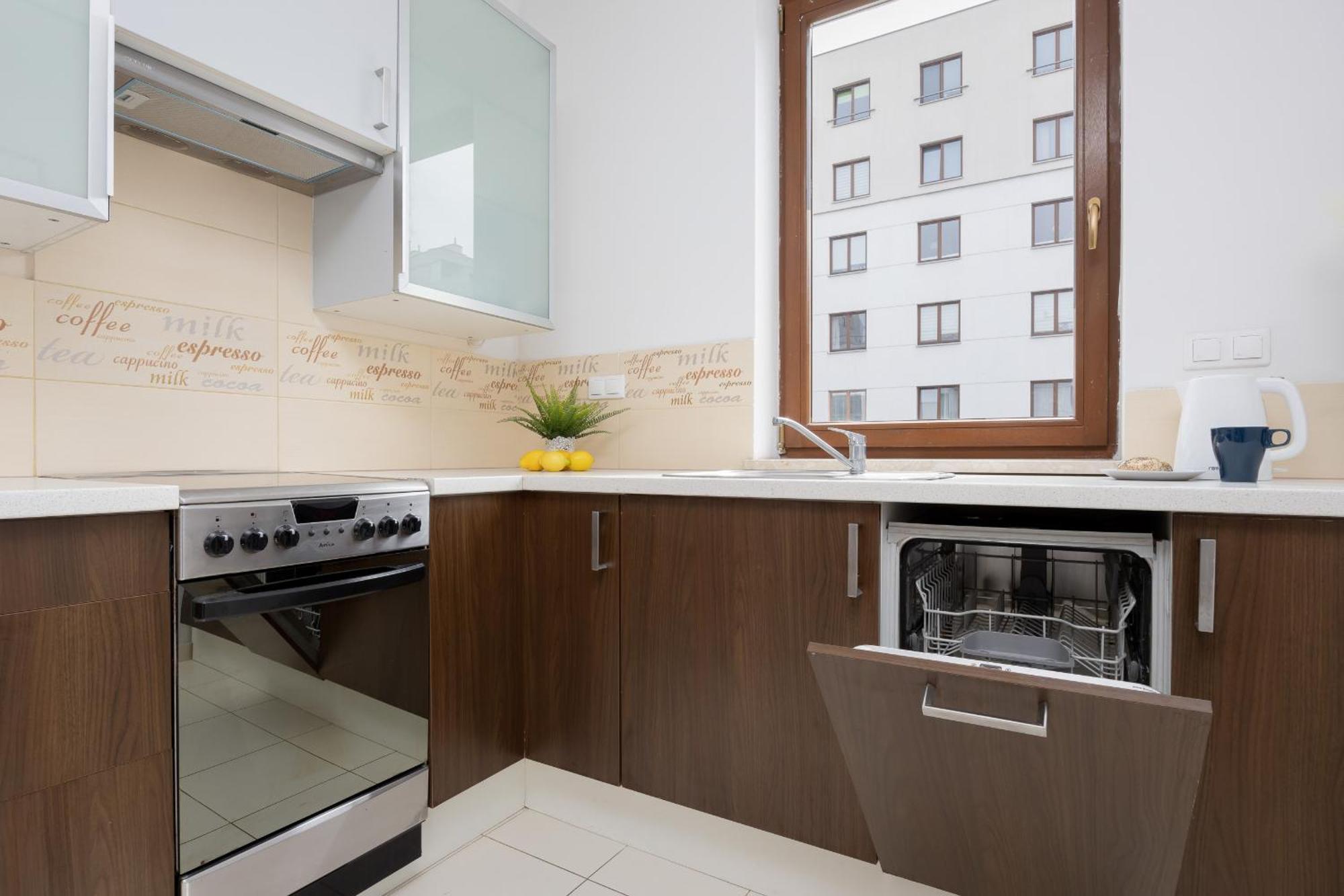 City Apartment With Parking Near Metro Mlociny By Noclegi Renters Warsaw Luaran gambar
